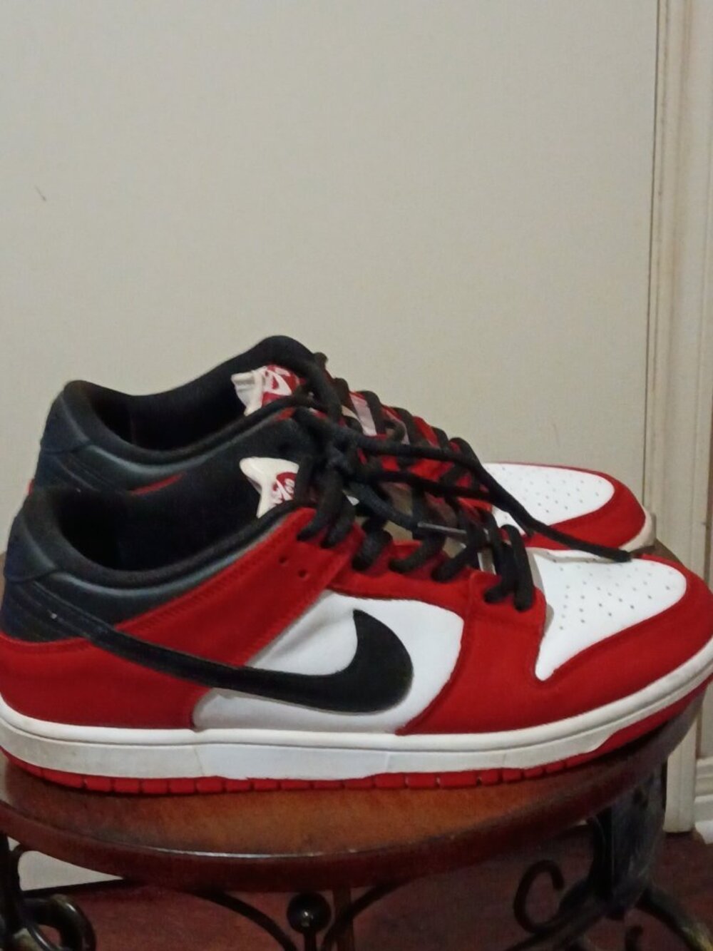 Nike SB Dunk Low Pro J-Pack Chicago BQ6817-600 Size 12 Men’s Red White Black